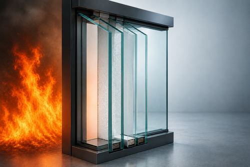 Aufbau, Materialien und Schichtsysteme von Brandschutzglas